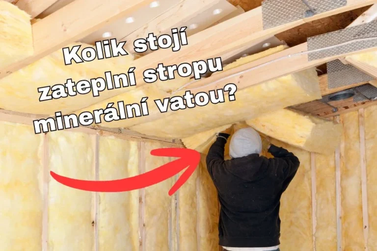 Zateplení stropu minerální vata cena za m2