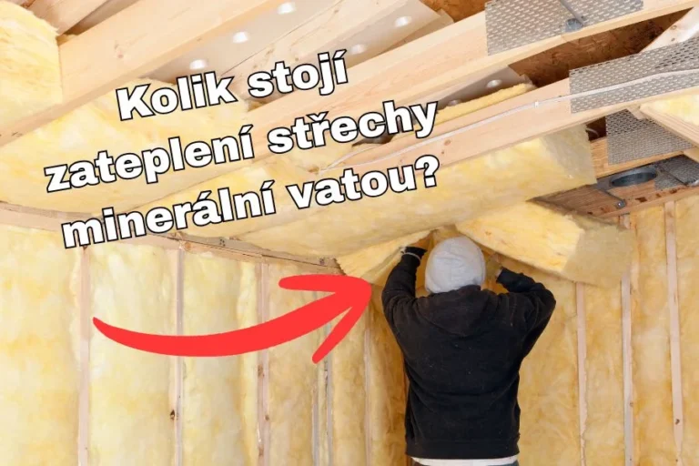Zateplení střechy minerální vata cena za m2